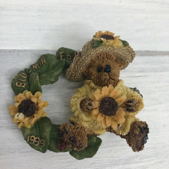 Bloomin For 1999 Boyds Bears Bearwear Vintage Pin - Picture 2 of 8